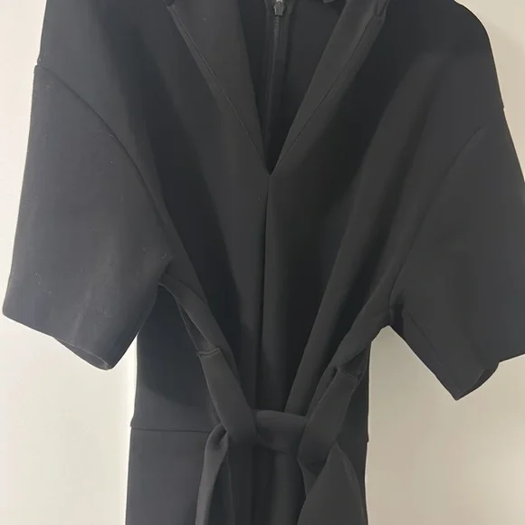 95% new Cos black ribbon dress - Picture 4 of 5